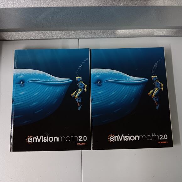 EnVision Math‎ Grade 5 Package Volumes 1 & 2 Common Core Workbook Bundle - Picture 2 of 11